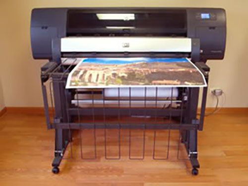 Hp designjet 4500 ps 42&#034; (2) roll technical inkjet plotter q1272a for sale
