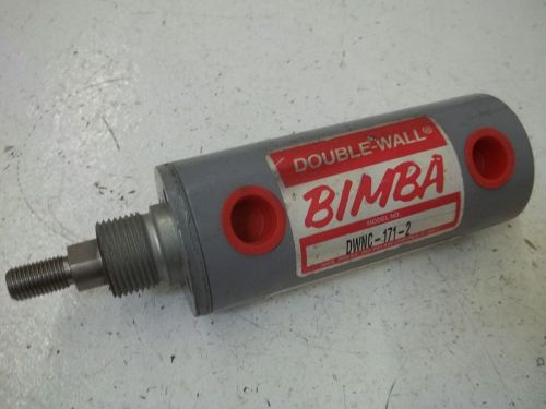 BIMBA DWNC-171-2 PNEUMATIC CYLINDER *USED*