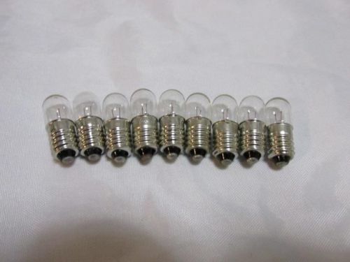 NEW NIB Lot of (9) Sunray T3-1/4 Bulbs 6.3V 0.15A C-2R Filament