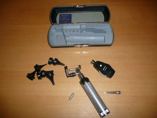 OTOSCOPE OPHTHALMOSCOPE PROPPER SET UNTESTED