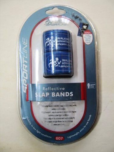 Sportline Walking Advantage Reflective Slap Bands (Model 807)