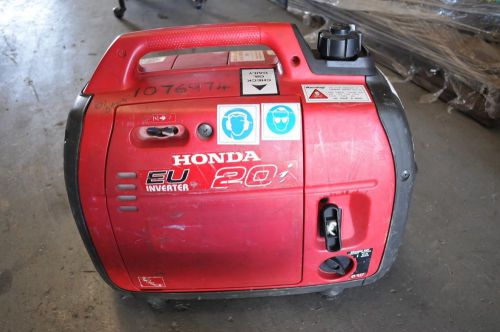 Honda EU20i 2kVA Portable Inverter Generator 4-Stroke Ex-Council $2k RRP #3