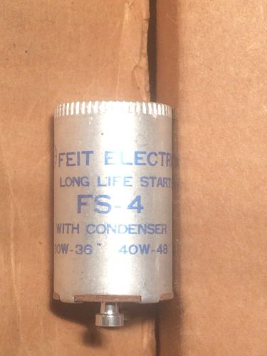 Nos lot of 350+ sutico, hn,  feit, fluorescent light starter fs-4, fs-22/fs-25 for sale