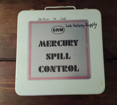 Laboratory SRM Mercury Spill Control Metal Case