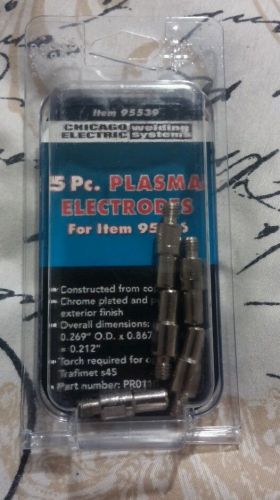 NEW PACK OF 5 Harbor Freight Plasma Cutter Electrode Parts Torch 95539