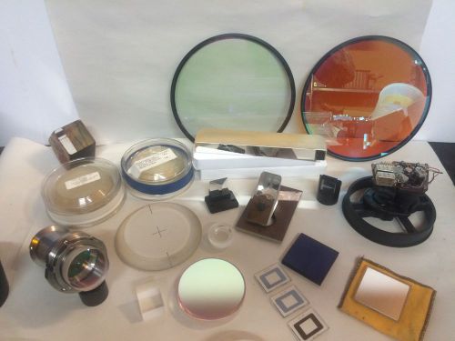 Large Lot of Optical Glass, Prisms, Mirrors, filters, Assemblies #77 (LOC-F5)