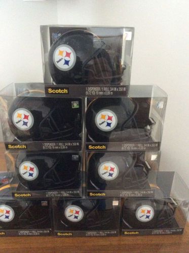 SCOTCH DISPENSER (STEELERS) WITH 1 ROLL OF 3/4&#034;X350&#034; TAPE