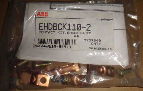 ABB Contact Kit, EHDB110, 2P EHDBCK110-2 EHDB110, 2P, M939040 NEW