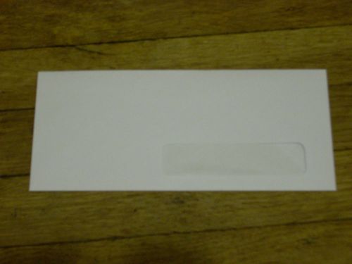 right hand window envelope white 4 1/8 x 9 1/2  50 pack