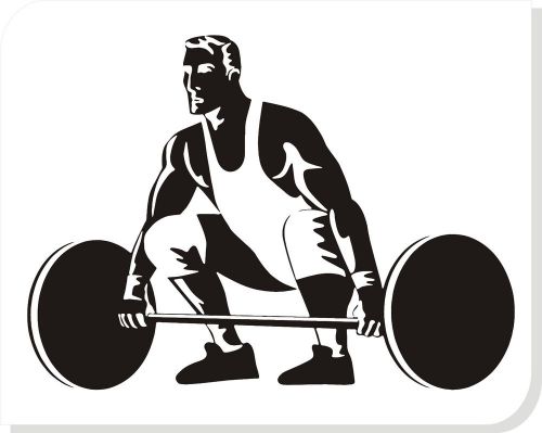 Olympic Weightlifting car vinyl sticker decals truck window bumper decor #08