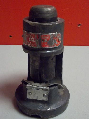 Morse-Starett Cable Cutter S-2 USA J2113