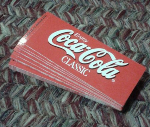 Coke Machine Classic Coke Flavor Cards Lot of 44