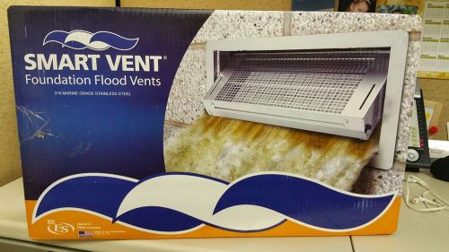 Smart vent foundation insulated flood vent stainless steel model 1540-520 for sale