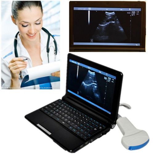 HOT! Full Digital Laptop Ultrasound Scanner machine + Convex Probe+ External 3D