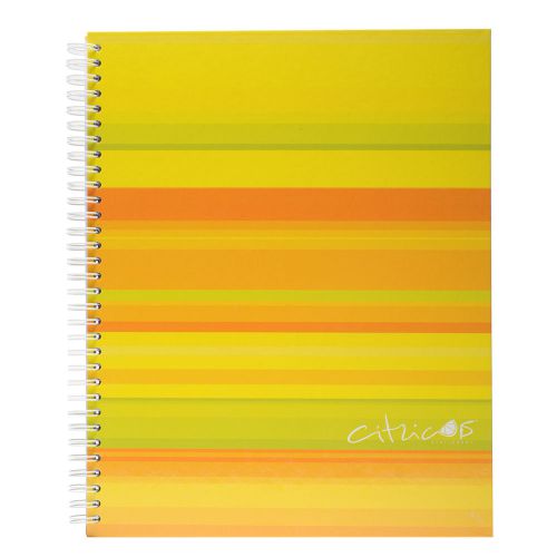 CITRICUS NOTEBOOK 1 Subject 10.33 X 7.87 in, College Ruled, 80 Sheets (1000)