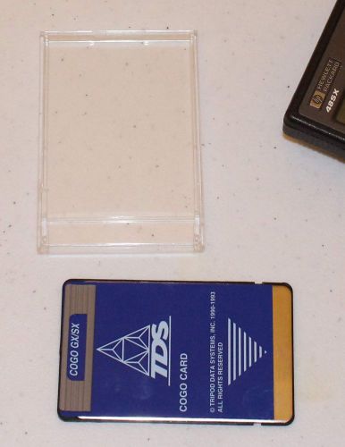 TDS 48 Cogo Card with plastic case for HP 48SX 48GX Calculator - FREE SHIPPING