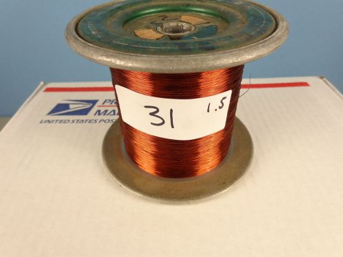 31 AWG Magnet enamel wire   1.5 lbs  6,100&#039;