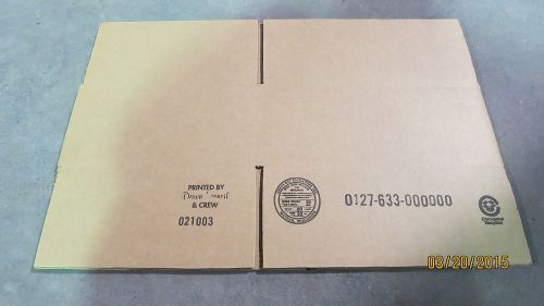 Surplus of cardboard shpping/handling boxes dimentions in description for sale