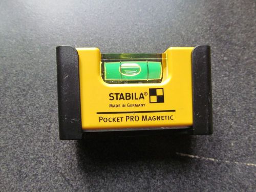 Stabila 11995 Pocket Pro Magnetic Level New Made in Germany