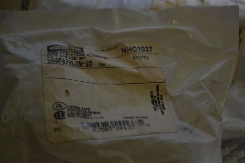 ONE NEW HUBBELL ALUMINUM 3/4&#034; CORD CONNECTOR SHC1037