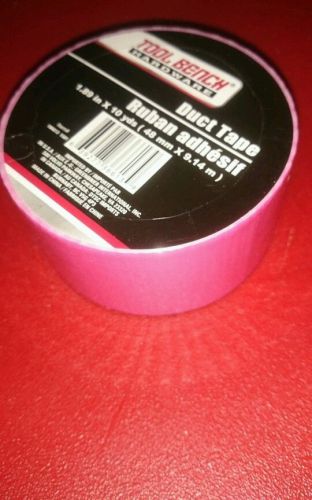 TOOL BENCH HARDWARE DUCT TAPE red 1.89&#034; X 10 YDS enjoy cool colo