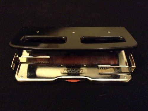Rolodex Adjustable Heavy Duty Paper Punch Punchodex No. P-100