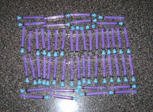 50 3cc NEW  ORAL Syringes 3ml non-Sterile NEW Syringe Only No Needle