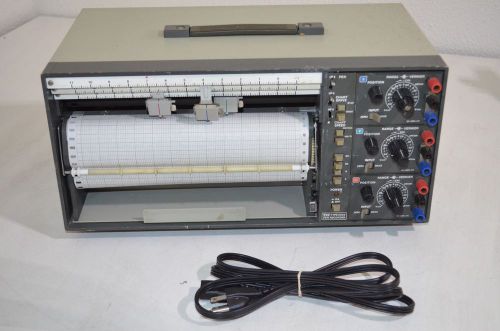 Yokogawa electric works ltd. pen chart recorder type 3056 for parts or repair for sale