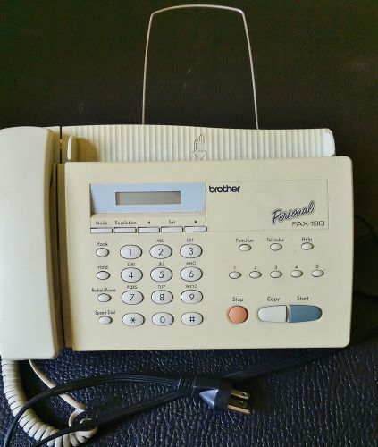 Brother FAX 190 Personal Fax, Telephone &amp; Copier