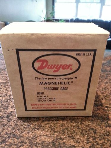 Dwyer Magnahelic Gauge - Series 2000 - Model # 2080- Range 0-80.0&#034;