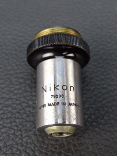 Nikon 40x Microscope Objective 40 X  0.65 0.17-
							
							show original title