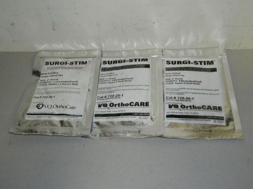 SURGI-STIM 2&#034; ROUND, 4ELECTRODES/POUCH, 2 SQUARE LEADS, 720-20-1, 10082-01