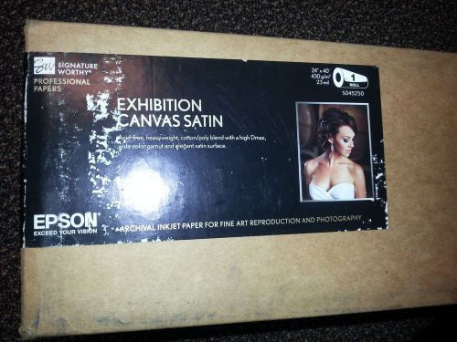 Epson Exhibition Canvas Satin S045250