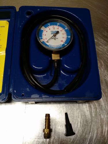Yellow Jacket 78060 Gas Pressure Test Kit 0-35&#034; W.C.