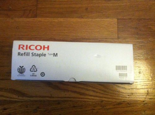 RICOH Refill Staple TYPE M EDP CODE 413026 * BRAND NEW * 5 Cartridges per box