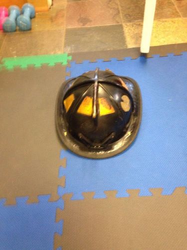 Used dcfd black cairns 1010 firefighter helmet turnout bunker gear.  nice!! for sale