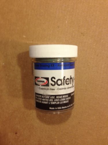 45k harris safety-silv 45 45% silver solder brazing alloy 1 troy ounce w/ flux for sale