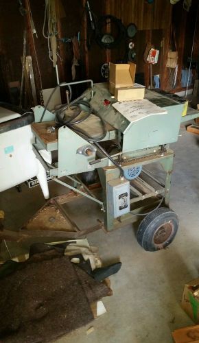 BELSAW PLANER MOLDER 9103 w/abrasive belsaw sharpener