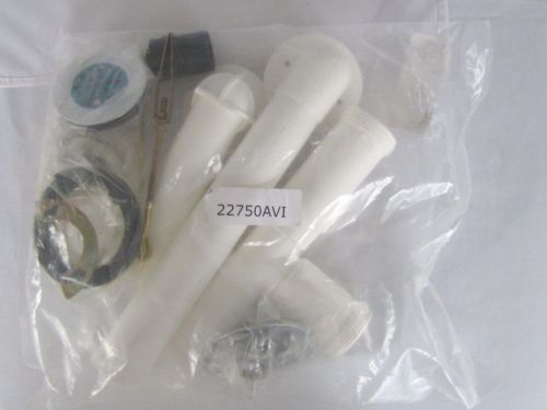 Aviditi 22750AVI Plastic Bath Waste with Trip Lever  1-1/2-Inch  White, NIB