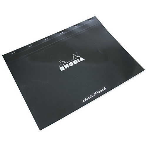 Rhodia Black Dot Pad 16.5x12.5