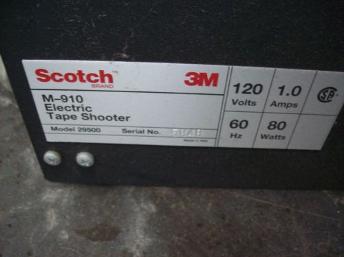 Scotch 3M Electronic Light-Duty Non-Adhesive Cutter/Tape Shooter Model M-190