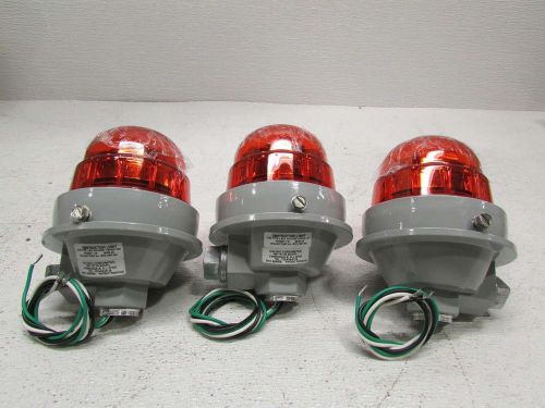 Lot of 3  Dialight Night Vision Compatible Vigilant L-810 LED Obstruction Light