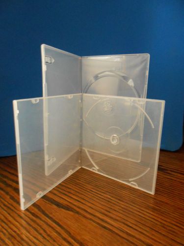 50 NEW CLEAR SINGLE POLY CD/DVD CASES
