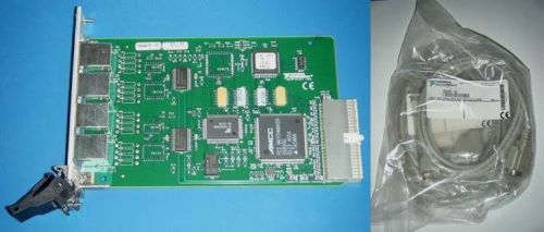 *Tested* National Instruments NI PXI-8420/4 Module 4-Port RS232 &amp; 4 2M Cables