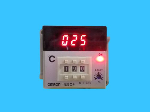 Omron Digital Set Temperature Controller with Front Cover (Model : E5C2-R20K)