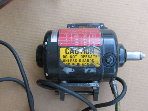 Vintage DuMore Post Grinder Motor (0877) Cat # 7-011,  3/4 hp. - Used Motor Only