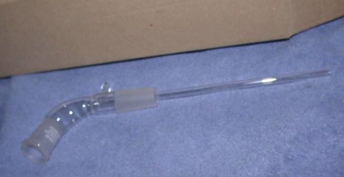 Corning pyrex labware 24/40 tube 8945-24 conn. 105 angle suction nos free ship for sale