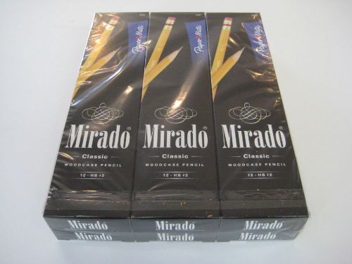 NEW SEALED Paper Mate Mirado Classic Woodcase Pencils (PACK of 72 Pencils) HB #2