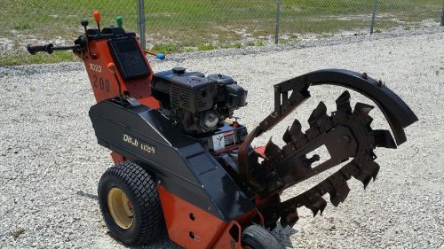 Ditch witch 1020h walk behind trencher for sale