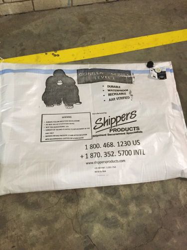 35 GORILLA DUNNAGE TW SHIPPERS AIR BAGS L1W48096TF Level 1 48 X 96 Wite 4 X 8